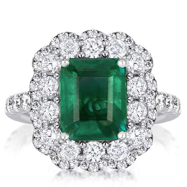 Vintage emerald rings