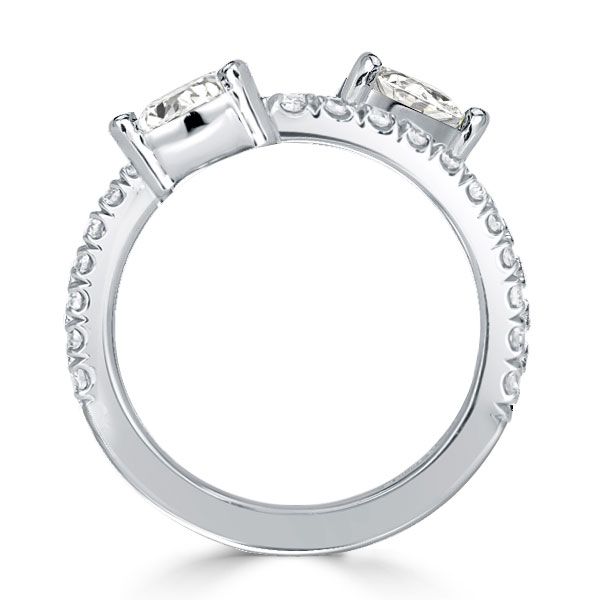 Multi Row Spiral Engagement Ring Online Sale Italojewelry