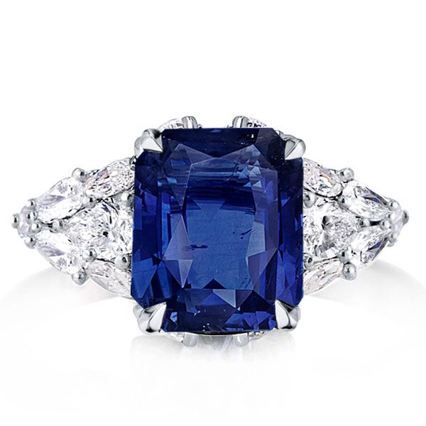 Blue Sapphire Engagement Rings