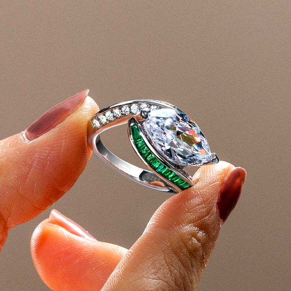 Unique Marquise Engagement Rings