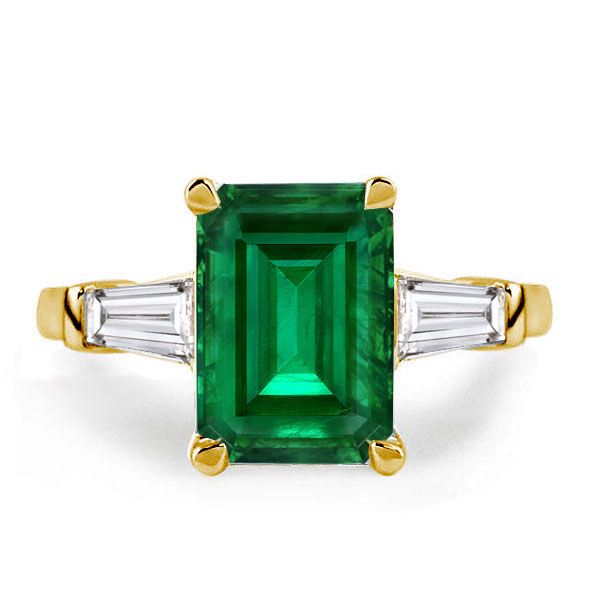 Emerald Engagement Rings for Women