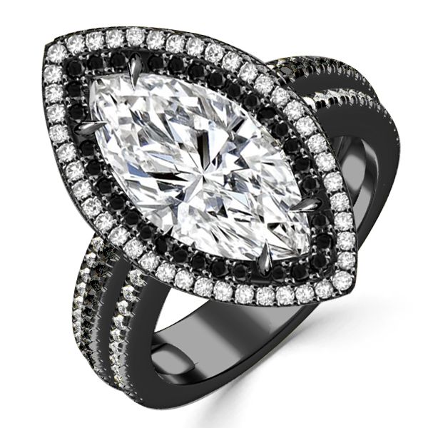 Unique Marquise Engagement Rings