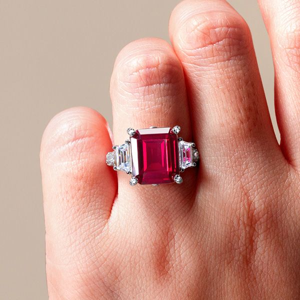 Unique Ruby Engagement Rings