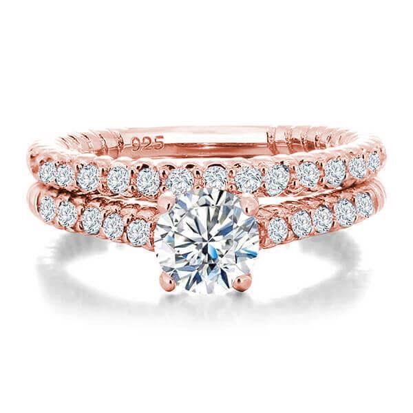 Vintage Rose Gold Engagement Rings