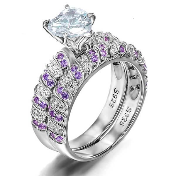 Twist Engagement Rings