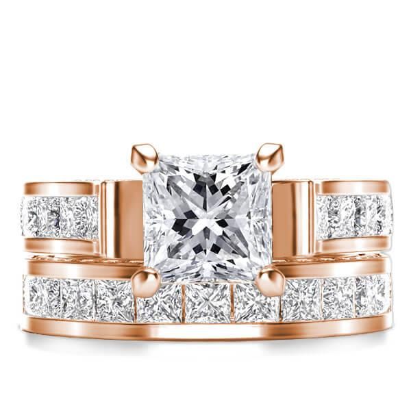 Rose Gold Bridal Jewelry Sets