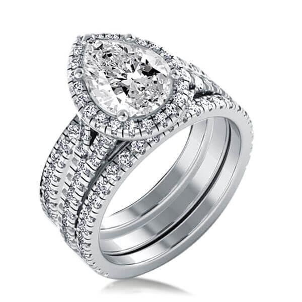 interlocking wedding rings