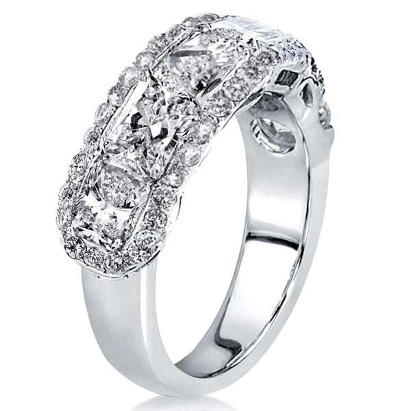 Wedding Band for Halo Ring