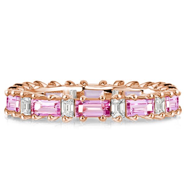 Affordable Pink Wedding Bands for Women