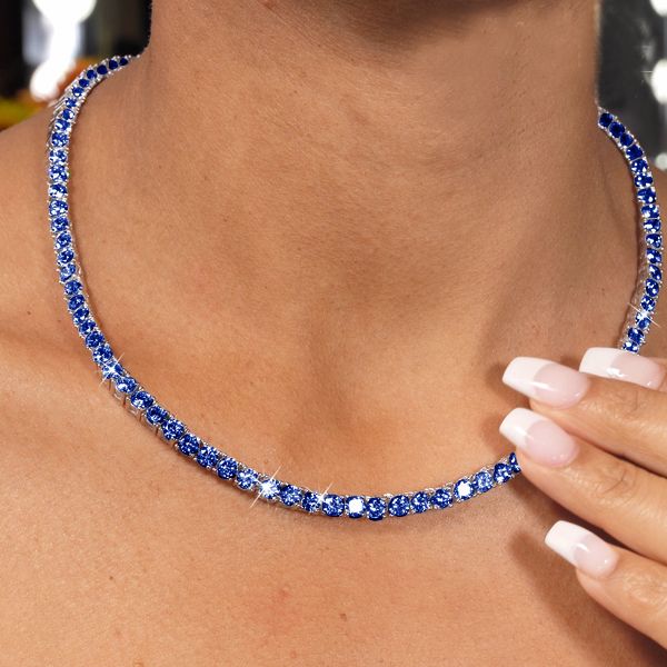 SHREENATHJI Blue crystal Mala Shani Mantra Japa mala Necklace for Men &  Women Stone Necklace Price in India - Buy SHREENATHJI Blue crystal Mala  Shani Mantra Japa mala Necklace for Men &