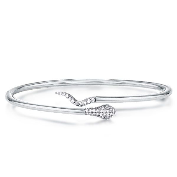 Dainty Snake Bangle Bracelet