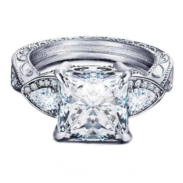 Vintage Style Engagement Rings