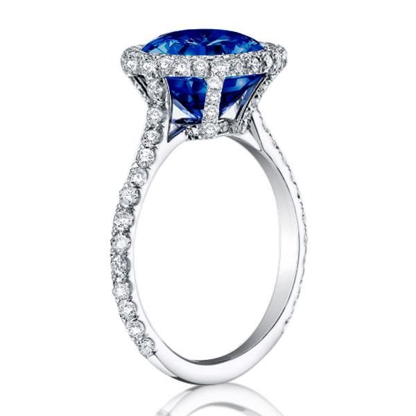 Blue Sapphire Engagement Rings