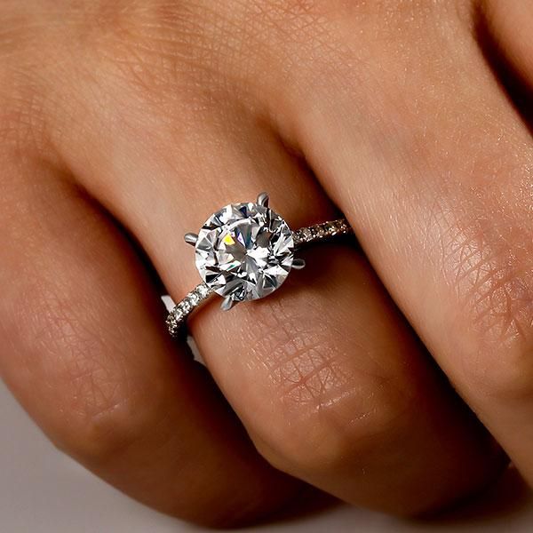 simple engagement rings