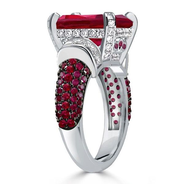 Ruby Bridal Set
