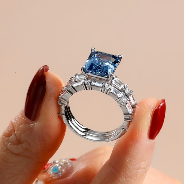 Blue Topaz Ring