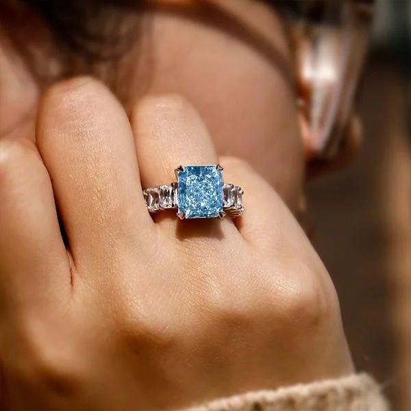 Blue Topaz Ring