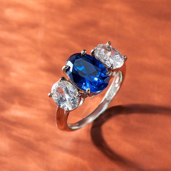 Blue Sapphire Engagement Rings