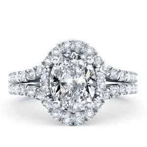 Oval Shaped Engagement Ring