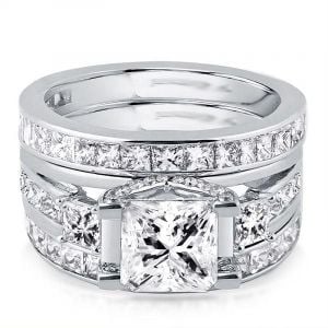 Bezel Set Engagement Ring