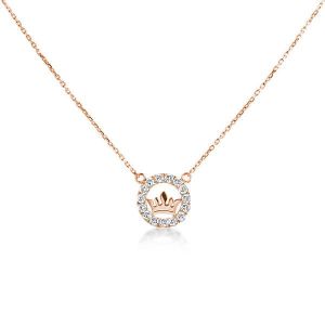 Rose Gold Pendant Necklace
