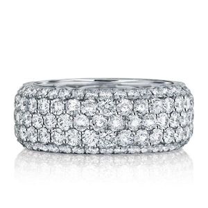 Ladies Wide Wedding Bands