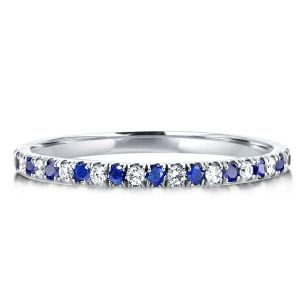 Blue Wedding Rings