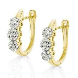 Unique Gold Hoop Earrings