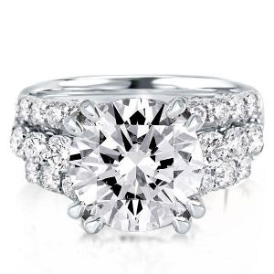 Round Cut Engagement Rings