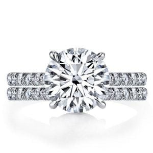 classic eternity bridal set