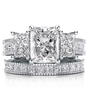Milgrain Bridal Set