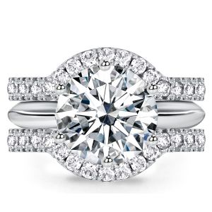 Classic Solitaire Wedding Set