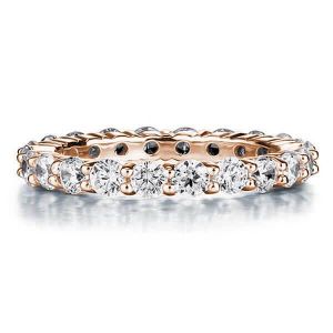 Rose Gold Diamond Wedding Band