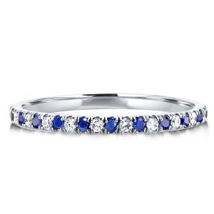 Blue Wedding Rings