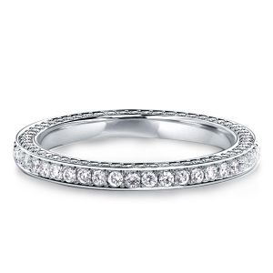 Women's White Gold Band Rings