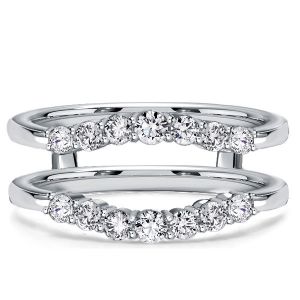 Italo Shared Prong Enhancers Ring Guard Enhancers Band Ring