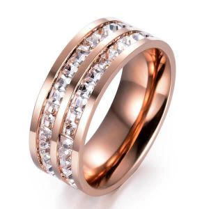 Rose Gold Men's Wedding Band