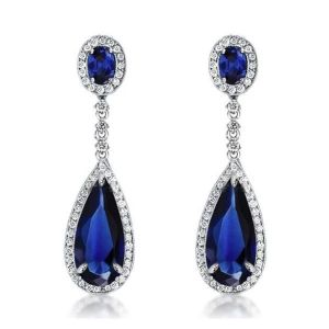 Sapphire Earrings For women