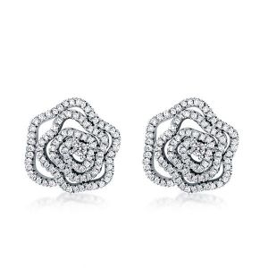 Rose Flower Earrings