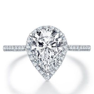 Pear Cut Wedding Ring