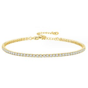 Round Cut Tennis Bracelet