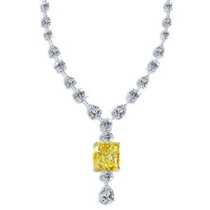 Topaz Pendant Necklace