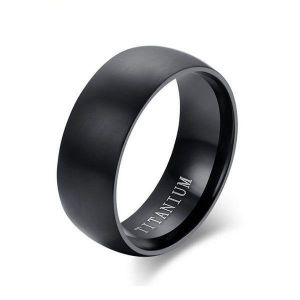 Black Wedding Rings For Men