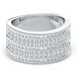 Art Deco Eternity Band