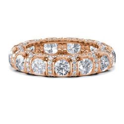 18k Rose Gold Wedding Band