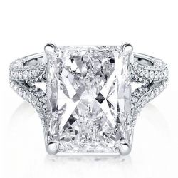 Radiant Engagement Ring
