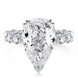 Three Quarters Engagement Ring