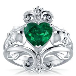 Heart Cut Engagement Ring