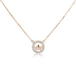 Rose Gold Pendant Necklace