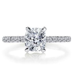 Cushion Engagement Rings